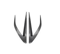 For Mazda MX-5 For Miata ND 2016+ Car Rear Side Front Bumper Lip Splitter Spoiler Body Bumper Protection Auto Accessories(Front Carbon)