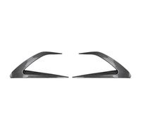 For Mazda MX-5 MX5 ND For Miata 2016-2025 Car Front Bumper Side Air Vent Intake Frame Canards Spoiler Splitter(2x Gloss Black-C)