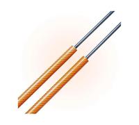 For Mazda MX5 MX-5 ND 4th 2015-2022 Hood Struts Front Bonnet Lift Supports Shock Absorbers Gas Springs Qty(2)(Orange Carbon Fiber)