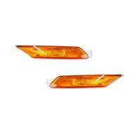 For Mazda RX-8 2004 2005 2006-2008 Front Bumper Side Marker Turn Signal Light Parking Fender For Lamp Shell Housings Car Headlights Cover Shell(Amber Lens)