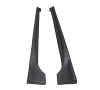 For Mazda3 For Axela 2014 2015 2016 2017 2018 2019 2Piece/1Set ABS Paint Side Skirts Protector Cover Vehicle Side Skirt(Matte Black)