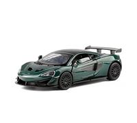 For McLaren 570S GT4 1 32 Supercar Alloy Acousto-optic Force Control Simulation Model Gift Mini Replica Toys(green)