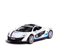 For McLaren P1 GTR Simulation Model Pull Back Sound And Light Children's Toy Car 1/32 Vehicles Kit(3)