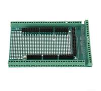 for MEGA-2560 R3 Screw Terminal Block Shield Board Kit, FR-4 Glass Fibre PCB with 84 Pins and Female Header Sockets, Compatible with for Arduino Projects