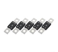 for MEGA Fuse Set (5-Pack) for 48V Systems: 250a 80a 100a 125a 300a Black 200a High-Voltage Dc 70v - Fuses Rated 60a Metal Car Inverter Protection(250A)