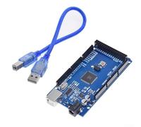 FOR MEGA2560 R3 Development Board with CH340G and USB Cable for Consistent Performance Across Various Coding Platforms Blue 109.5mm Long Body (B)