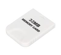 For Memory Card, High Speed Game Console Memory Card, Plug and Play White Storage Device with Easy Insert Design for Console Accessories (32MB (507blocks))