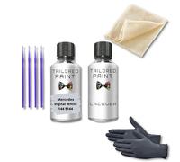 For Mercedes 2000-Present Digital White 144 9144 Touch Up Paint Kit (Touch Up Paint + Lacquer)