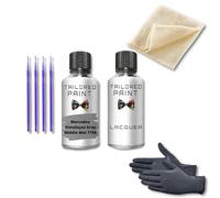 For Mercedes 2000-Present Himalayas Grey Middle Met 7756 Touch Up Paint Kit (Touch Up Paint + Lacquer)