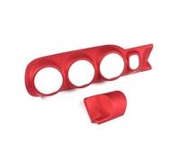 For Mercedes B-Class GLA Class W247 H247 2020+ ABS Carbon Fiber Car Interior Instrument Panel Air Outlet Trim Cover BLNETU(Red)