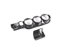 For Mercedes B-Class GLA Class W247 H247 2020+ ABS Carbon Fiber Car Interior Instrument Panel Air Outlet Trim Cover BLNETU(Carbon look)