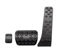 For Mercedes Benz AMG C200 GLC260 GLB GLA CLA GLK CLS E Car Pedal Accessories Brake Accelerator Decorate Car brake pedal(3Pcs-AMG Black)