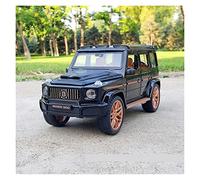 For Mercedes-Benz Brabus G900 Off-road Alloy Metal Pull Back Sound And Light Toy Car 1/22 Vehicles Kit(1)