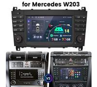 Car stereo GPS Sat Nav Radio For Mercedes Benz C Klasse CLK W203 Android 12.0 BT