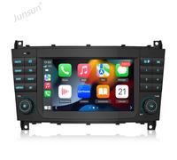 For Mercedes Benz W203 C200 C230 C280 Android 13 Radio BT GPS Car Stereo CarPlay
