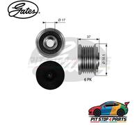For Mercedes-Benz E-Class Alternator Freewheel Clutch Gates OAP7046 2003-2009