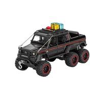 For Mercedes Benz G63 6 * 6 Adventure Edition Off-Road SUV 1:24 Metal Car Model Home Fashion Decoration Birthday Gift(Black)