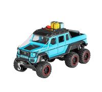 For Mercedes Benz G63 6 * 6 Adventure Edition Off-Road SUV 1:24 Metal Car Model Home Fashion Decoration Birthday Gift(Blue)