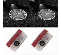For Mercedes Benz GLS GLC GLB GLA A B C E Class 2x Car Door LED Projector Lights with Logo Display ytswq 5