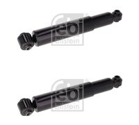 FOR MERCEDES-BENZ SPRINTER 4-T VW LT Mk II REAR SHOCK ABSORBERS PAIR FEBI