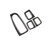 For Mercedes Benz W205 X253,Car Window Switch Panel Decoration Trim LHD Auto Door Armrest Glass Lift Frame Sticker(BLACK)