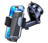 For Mercedes Benz X118 CLA 180 200 220 250 CLA35 CLA45 AMG Shooting Brake 2019 2020 2021+ Black Car Phone Holder Adjustable Car Phone Mount 360°, Suction One Button Release Automobile Cradle