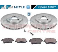 FOR MERCEDES C CLASS C200 C220 CDI (01-07) FRONT BRAKE DISCS AND PADS 288MM