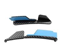 For Mercedes C117 CLA45 AMG CLA180 CLA200 CLA250 2013-2019 Rear Bumper Trim Fender Flare Extension Stone Chip Protector CRRYUQWWM(Carbon Fiber Style)