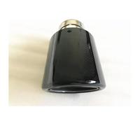 For Mercedes Car Universal Modiflcation Stainless Steel Single Exhaust Pipe Full Carbon Matt Black Cover Muffler Tip Car Exhaust Pipe(66-89)