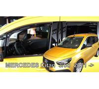 For MERCEDES Citan 2021-> 5.doors Wind deflectors 4.pc HEKO 23638