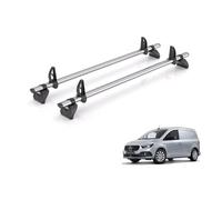 For Mercedes Citan 2022+ Roof Rack Rhino Kammbar Fleet 2 Bars
