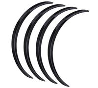 For Mercedes For Benz A B C E S Class CLA GLK CLS 4pcs Universal Car Wheel Eyebrow Arch Fender Flares Cover Trim 73cm/29'' RESPUNEKBAH