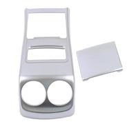 For Mercedes For Benz B GLA GLB Class W247 H247 X247 2020-2022 Center Armrest Box Rear AC Outlet Vent Frame Cover Trim BLNETU(Matte Silver)