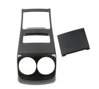 For Mercedes For Benz B GLA GLB Class W247 H247 X247 2020-2022 Center Armrest Box Rear AC Outlet Vent Frame Cover Trim BLNETU(Carbon Fiber look)