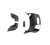 For Mercedes For Benz B GLA GLB Class W247 H247 X247 2020-2022 Center Console Armrest Storage Box Switch Button Frame Cover Trim BLNETU(Carbon Fiber look)