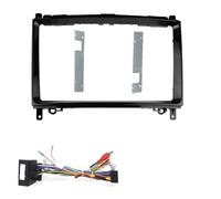 For Mercedes For BENZ B200 CLASE A W169 CLASE B W245 2005-2011 Android MP5 Player 2 Din Stereo Frame Trim Radio Fascias 9 Inch Car Radio Frame Fascia Panel(Frame Cable Canbus)