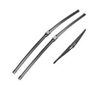 For Mercedes For Benz C Class W204 2009-2012 Front Rear Wiper Blades Windshield Windscreen Window 24"+24"+12"