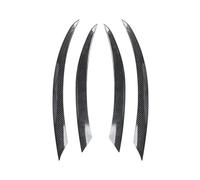 For Mercedes For Benz C Class W205 C180 C200 Sports Model 2015-2018 Front Bumper Air Vent Trim Fog Light Intake Cover Canard CRRYUQWWM(Carbon Fiber Look)
