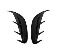 For Mercedes For Benz C Class W206 2021 2022 1 Pair Car Rear Bumper Spoiler Air Vent Trim Cover FRTRGVUVXP(Black)