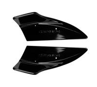 For Mercedes For Benz C Class W206 S206 C200 C300 C63 For AMG 2022-2024 Front Bumper Splitter Cover Air Vent Daytime Running Light Lamp Car Side Skirts(2x Side cover)