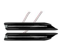 For Mercedes For Benz C Class W206 S206 C200 C300 C63 For AMG 2022-2024 Front Bumper Splitter Cover Air Vent Daytime Running Light Lamp Car Side Skirts(2x Lamp)