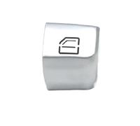 For Mercedes For Benz C E GLC S Class W205 W253 W213 W293 W222 Interior Car Window Regulator Switch Button Cover Cap HLWXMDZ(Silver 4)