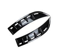 For Mercedes For Benz CLA C118 2020 2021 ABS Car Styling Front Wheel Bumper Vent Hood Fender Moulding Cover(carbon fiber)