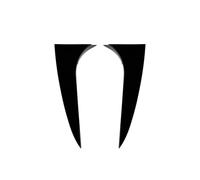 For Mercedes For Benz CLA For Shooting Brake X117 2013-2019 Car Rear Window Side Wing Trunk Canard Spoiler HETEVSCCK(Gloss Black)