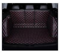 For Mercedes For Benz E C207 2009-2016 Full Coverage Car Trunk Mats Interior Details Accessories Carpet Protect Car Trunk Mat Protector(Black Red 4pcs)
