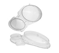 For Mercedes For Benz E Class W211 E240 E200 E350 E280 E300 2002-2008 Car Front Headlight Lens Cover Headlamp Cover Shell Headlight Shell(Pair)