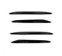 For Mercedes For Benz E Class W213 S213 AMG For Line Pre-Facelift 2016-2020 Front Bumper Lip Splitter Fog Light Trim HRQCTIM(Gloss Black 4Pcs)