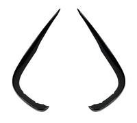 For Mercedes For Benz E-Class W213 S213 For AMG LINE 4-DOOR SALOON/ESTATE Car Front Bumper Lip Splitter Fog Light Trim IENQBVL(Black UP)