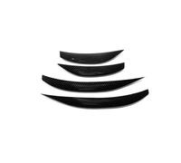 For Mercedes For Benz E Class W214 2024 + Car Styling Front Fog Light Trim Strip Lamp Eyebrow Cover Protector Decoration Accessories(Carbon Fibre)