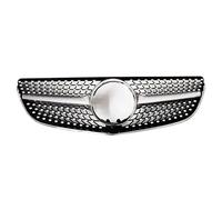 For Mercedes For Benz E Coupe W207 C207 A207 2009-2016 Front Inlet Grille Bumper Middle Grid Mesh(13-15 Diamond Silver)